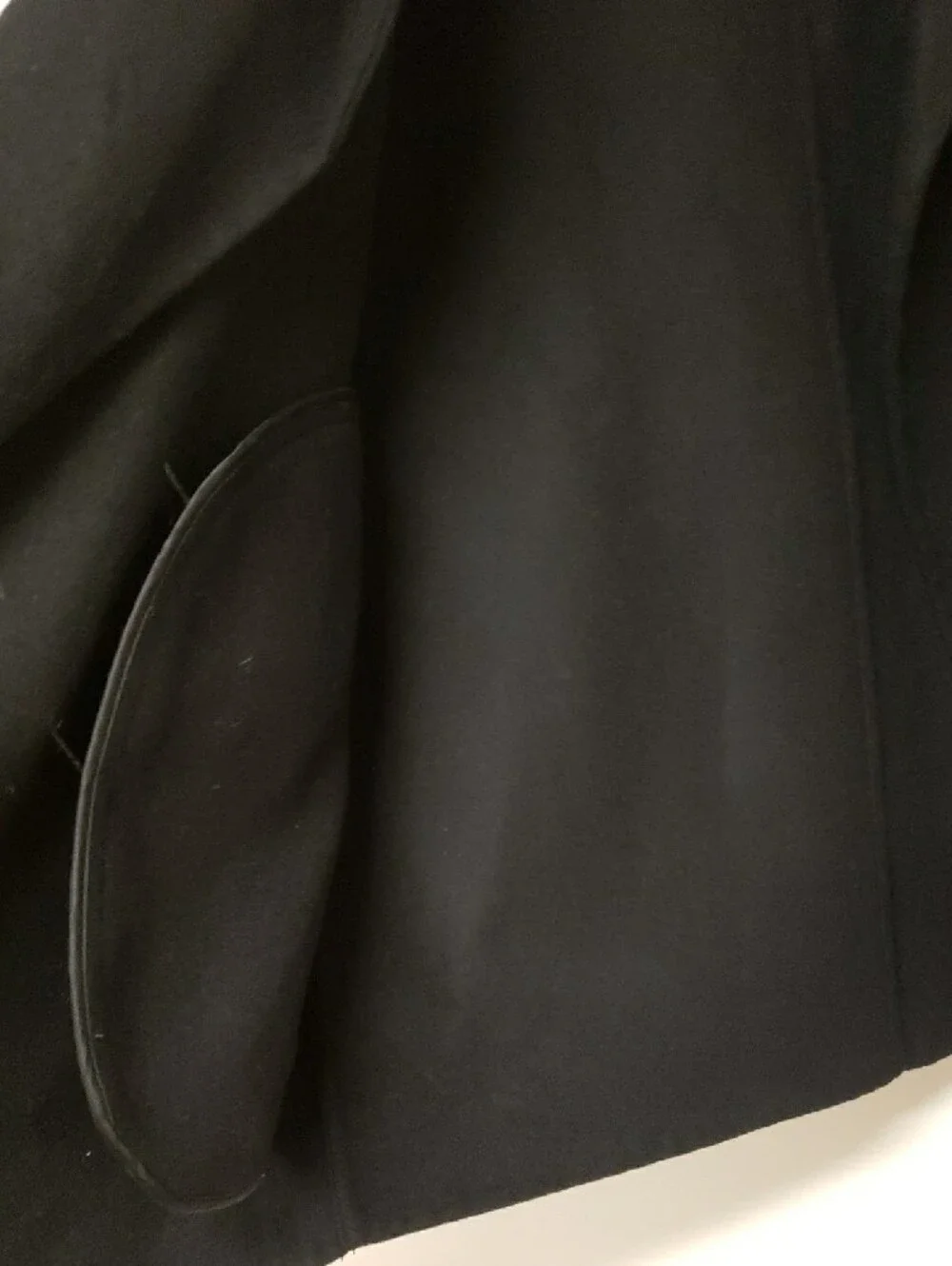 NWT Babaton Black Open-Front Winfred Coat Jacket
